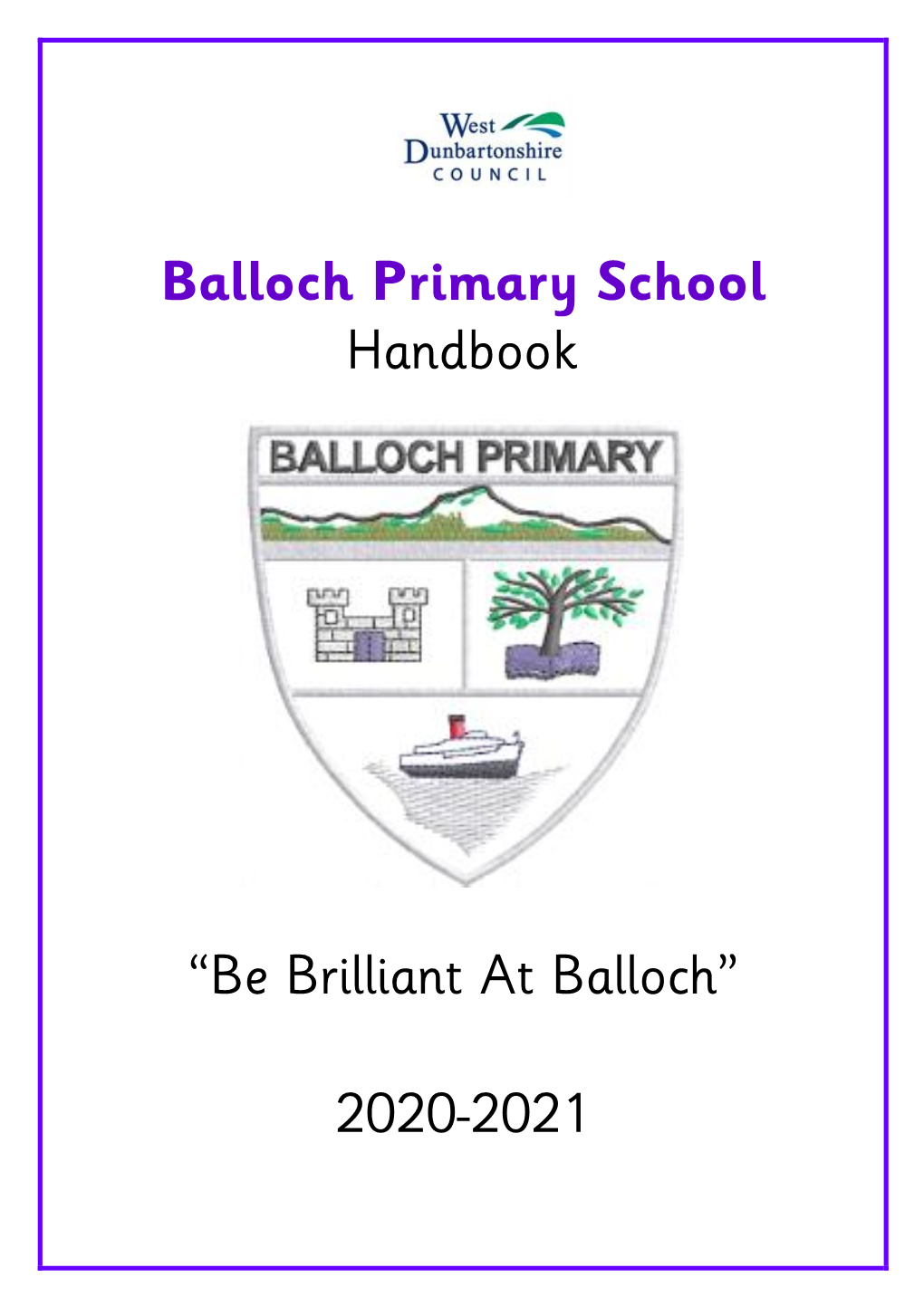 Balloch Primary Handbook