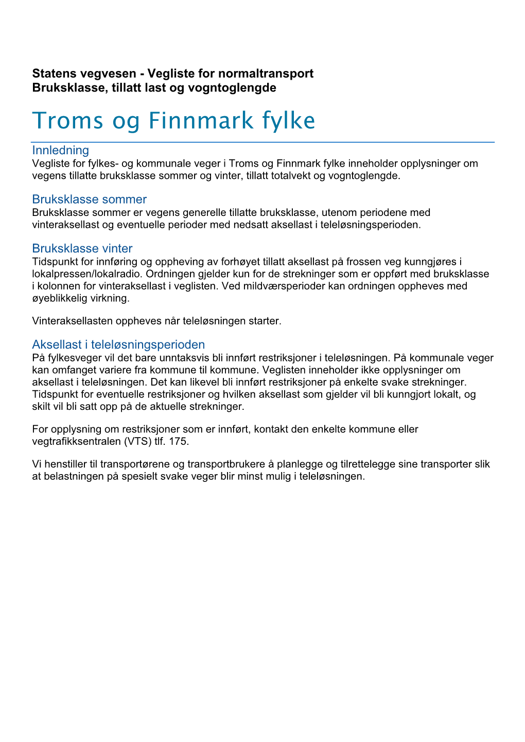 Troms Og Finnmark Fylke