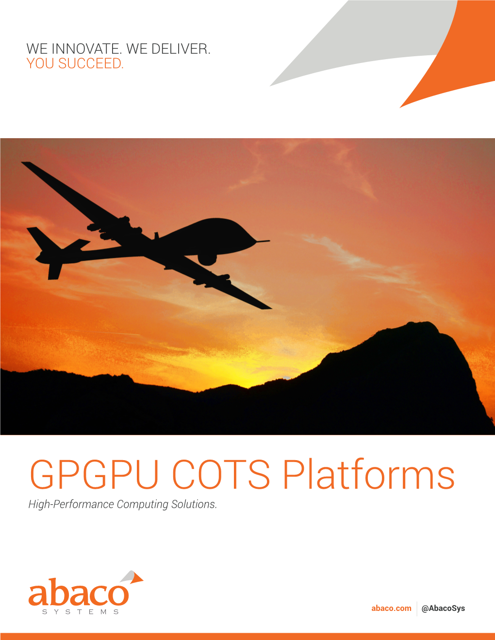 GPGPU COTS Platforms High-Performance Computing Solutions