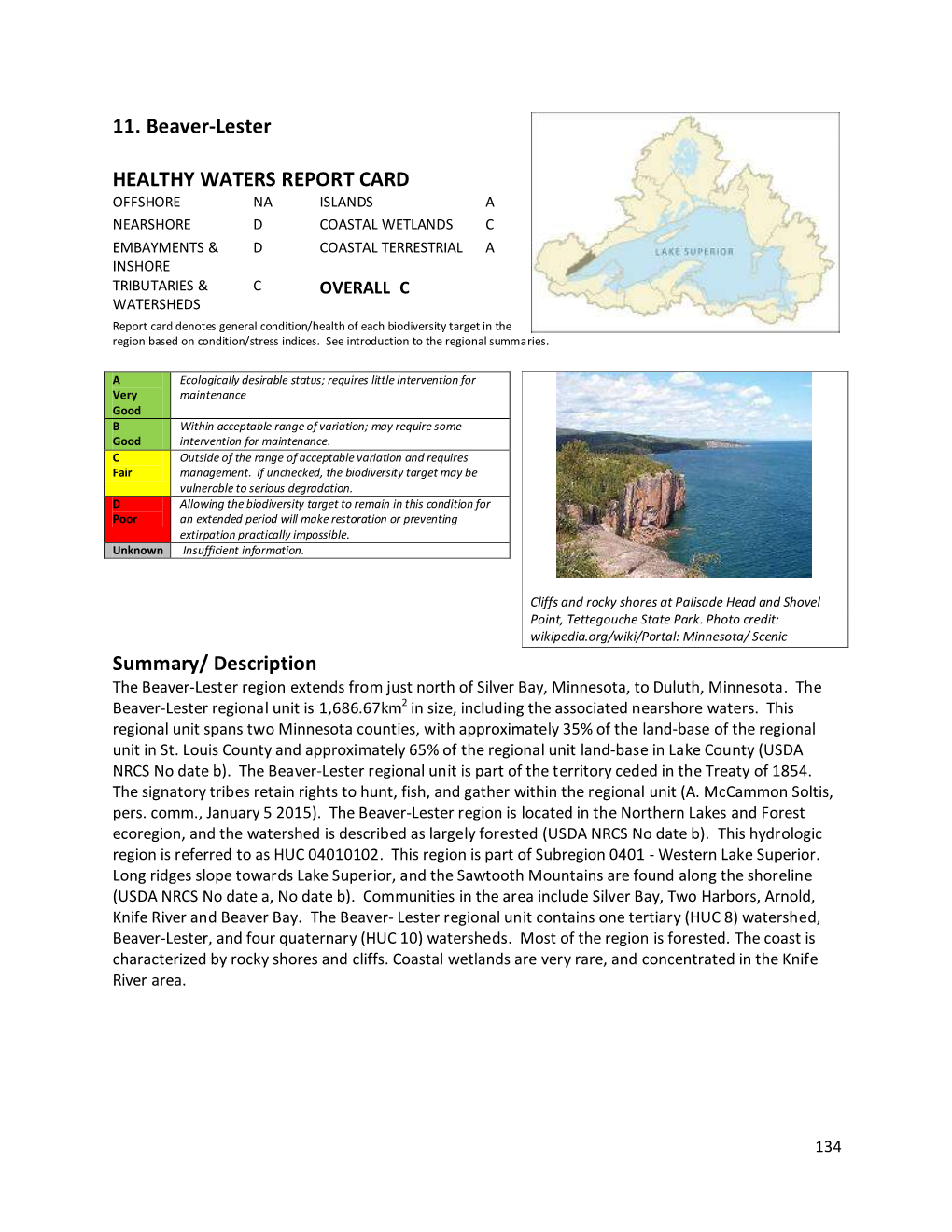 11-Beaver-Lester BCA Regional Unit Background Chapter