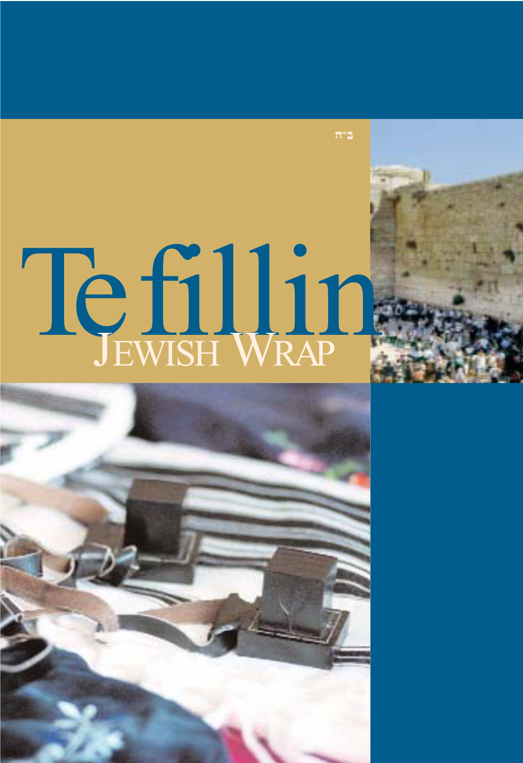 Tefillin Them Upon the Gateposts of Your House and Upon Your Gates