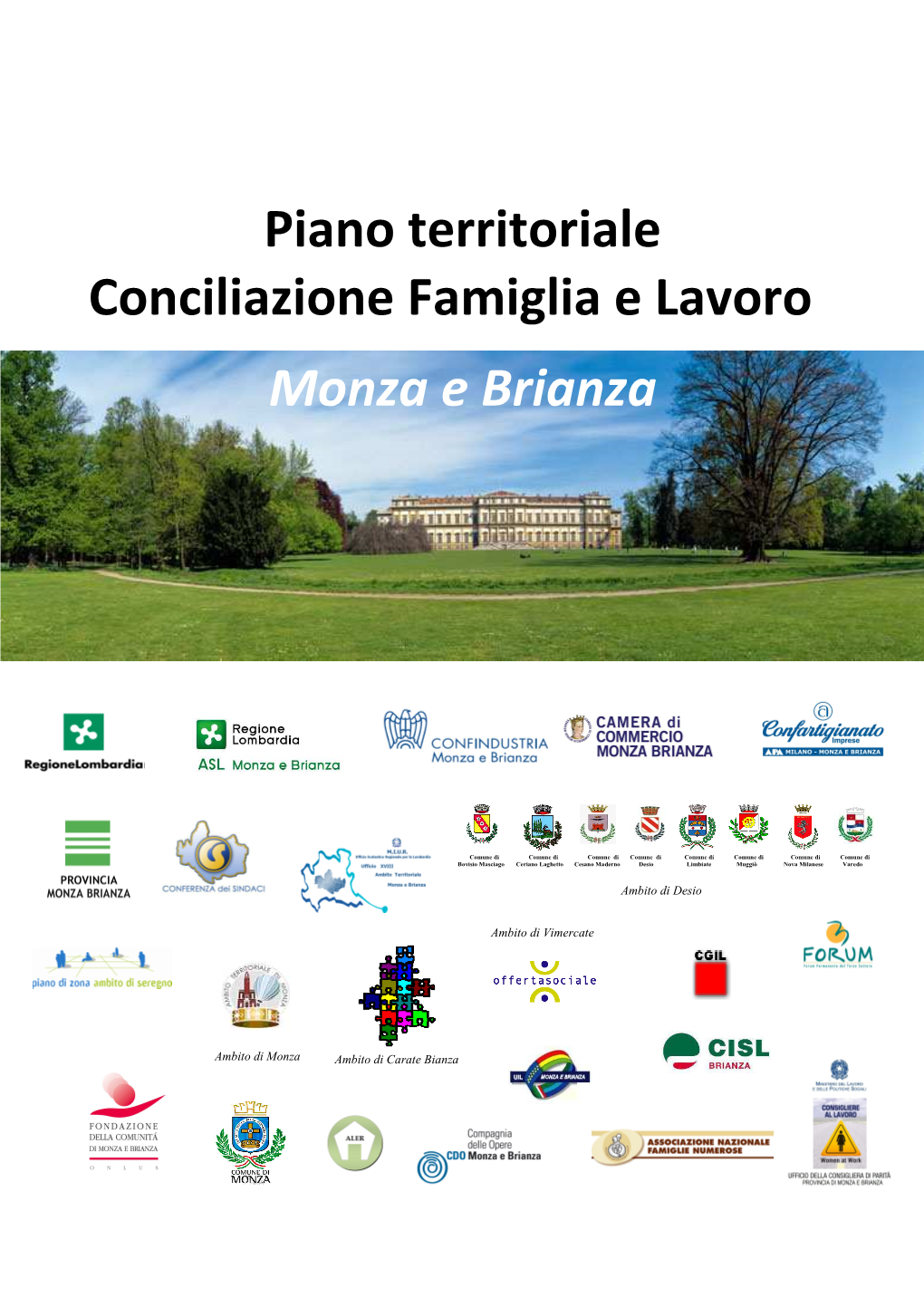 Piano Territoriale Conciliazione Famiglia E Lavoro Monza E Brianza