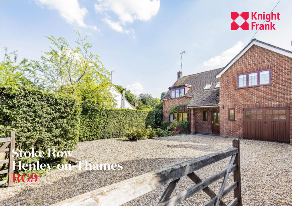 Stoke Row Henley-On-Thames RG9 Detachedlifestyle Benefit and Spacious Pull out Familystatement Home Can in Go Sought- to Two Afteror Three Village Lines