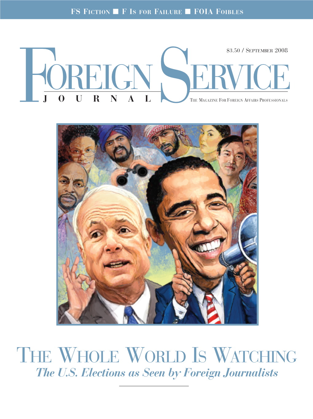 The Foreign Service Journal, September 2008