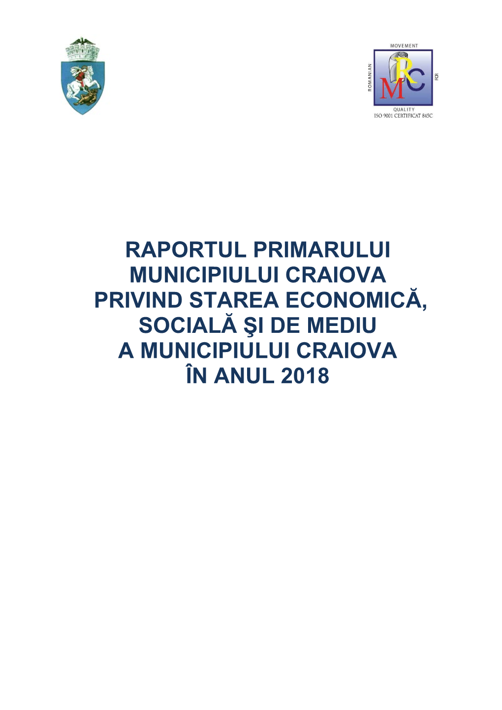 Raport Starea Economico Sociala Si De Mediu in Anul