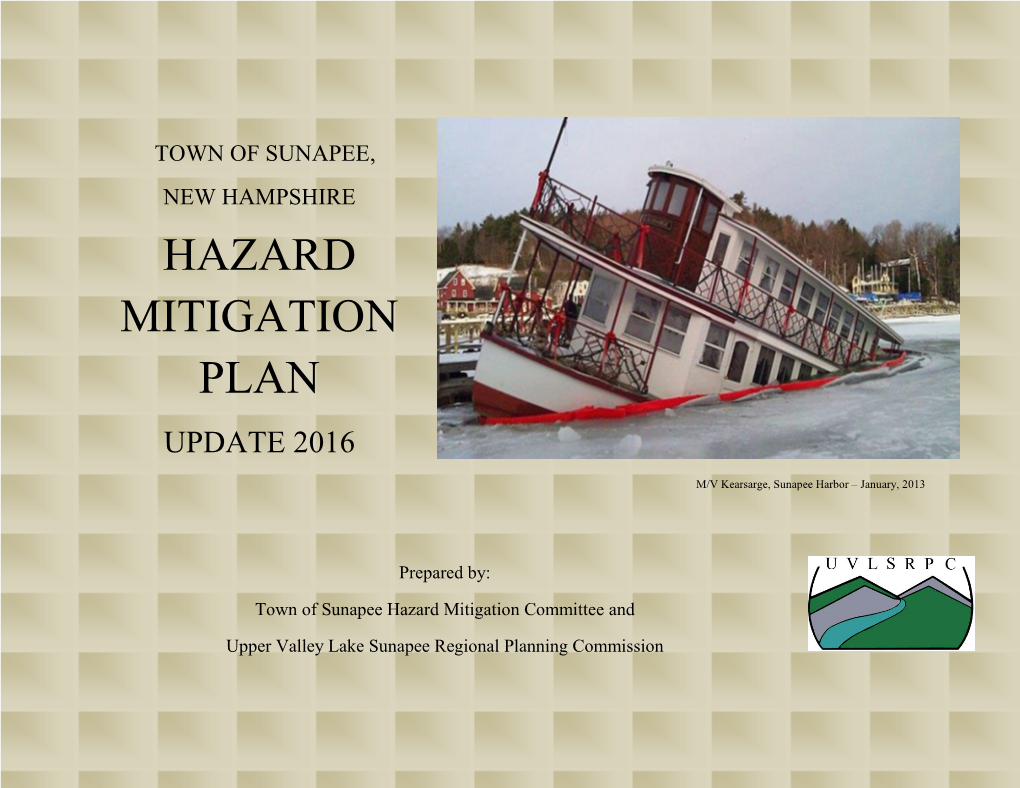 Hazard Mitigation Plan 2016