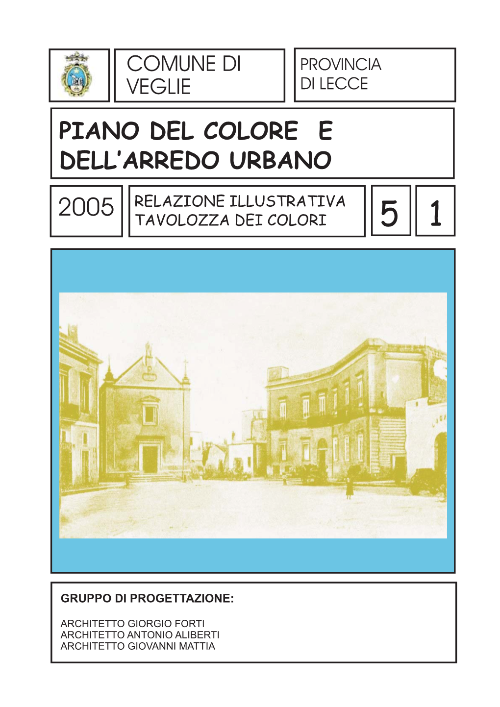 Piano Del Colore E Dell'arredo Urbano