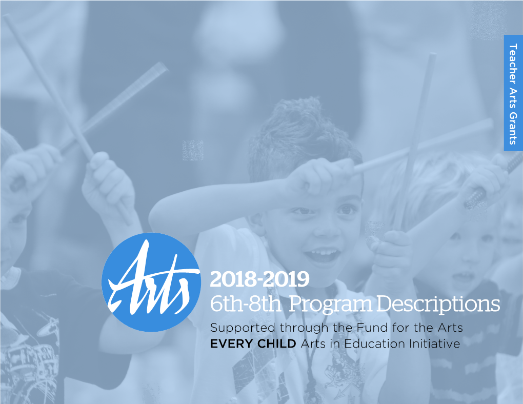 2018 2019 6Th-8Th Program Descriptions