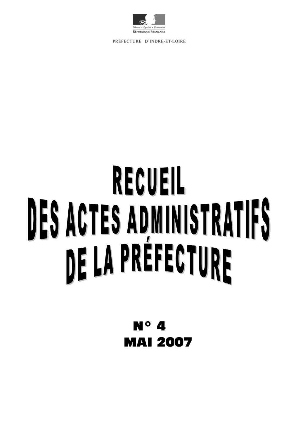 MAI 2007 Les Risques D’Incendie Et De Panique Dans Les SOMMAIRE Établissements Recevant Du Public