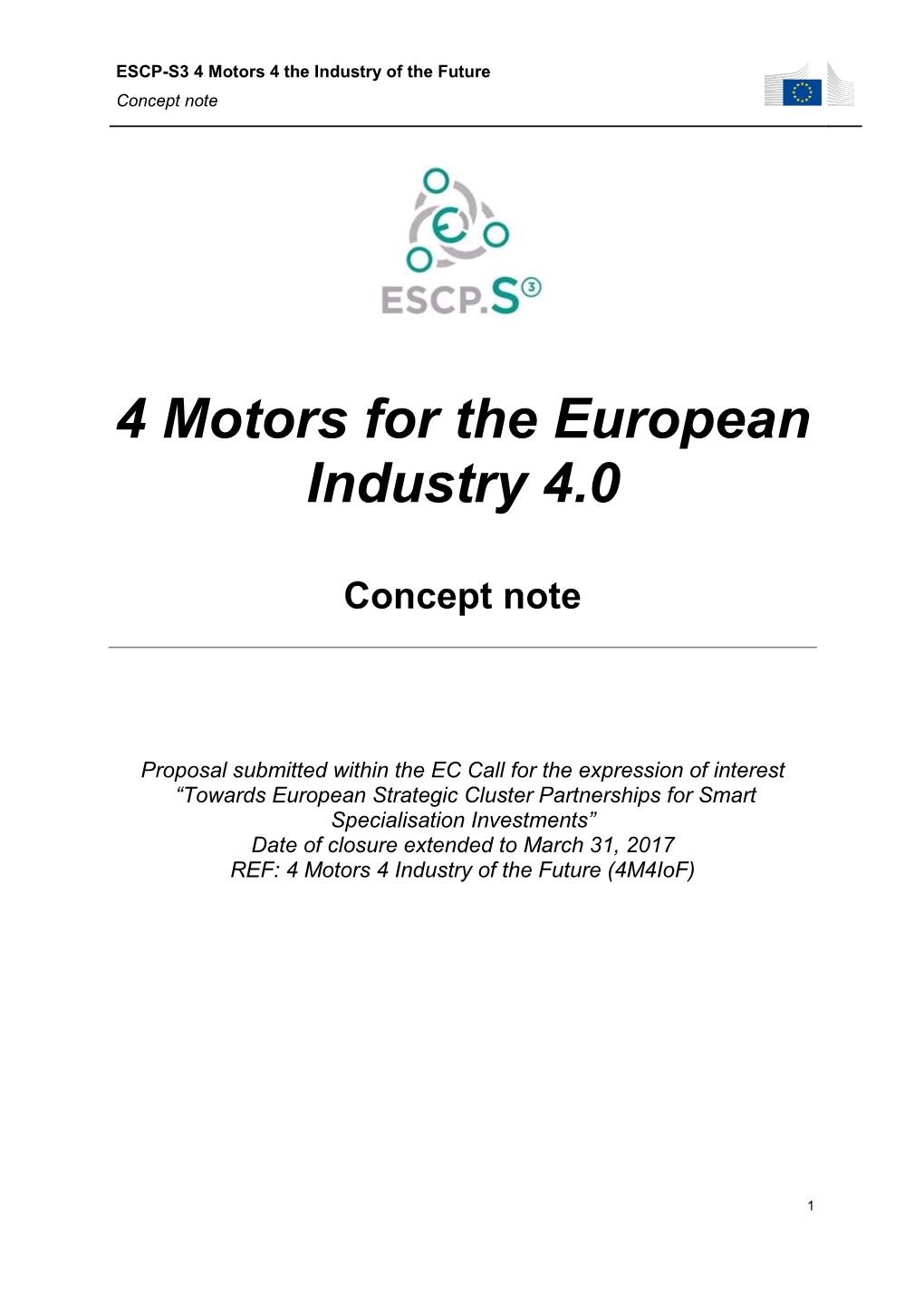 ESCP S3 4 Motors Industry of the Future Final Version Submission