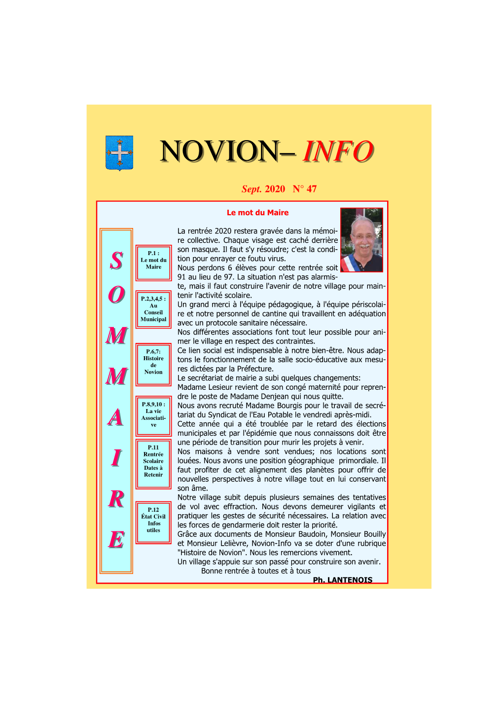 Novion Info N°47