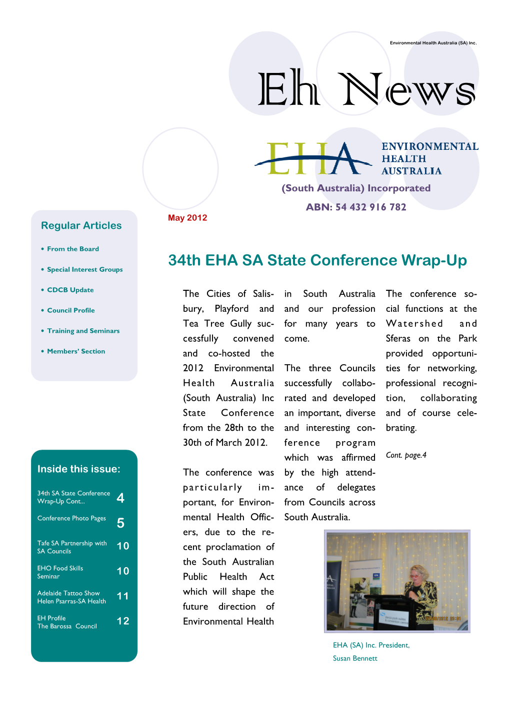 Eh News May 2012 Edition Final