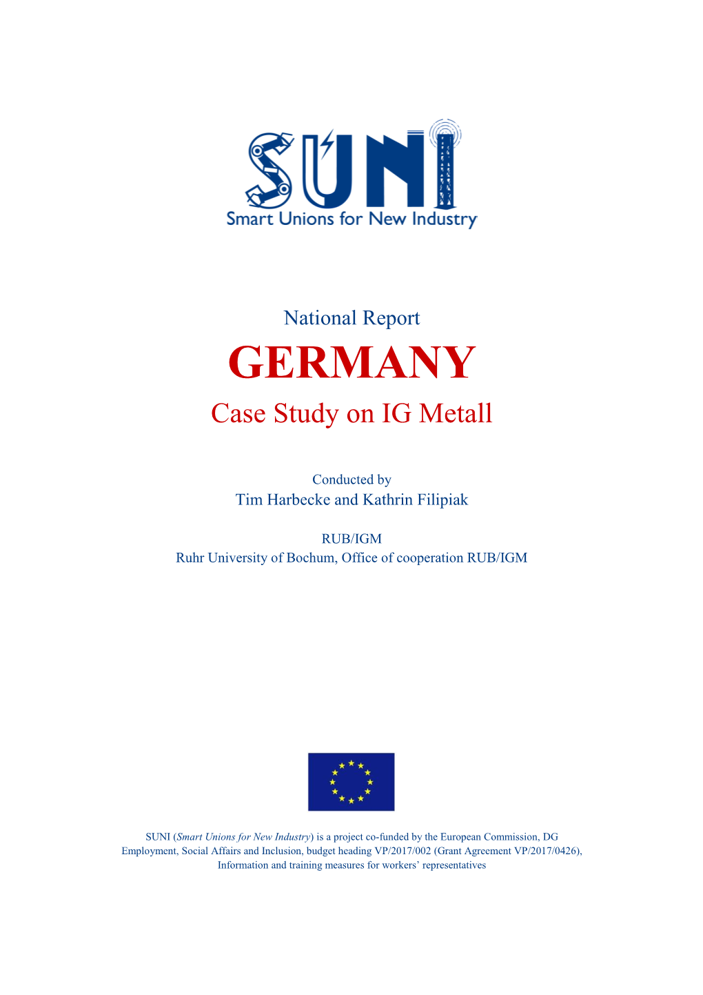 GERMANY Case Study on IG Metall