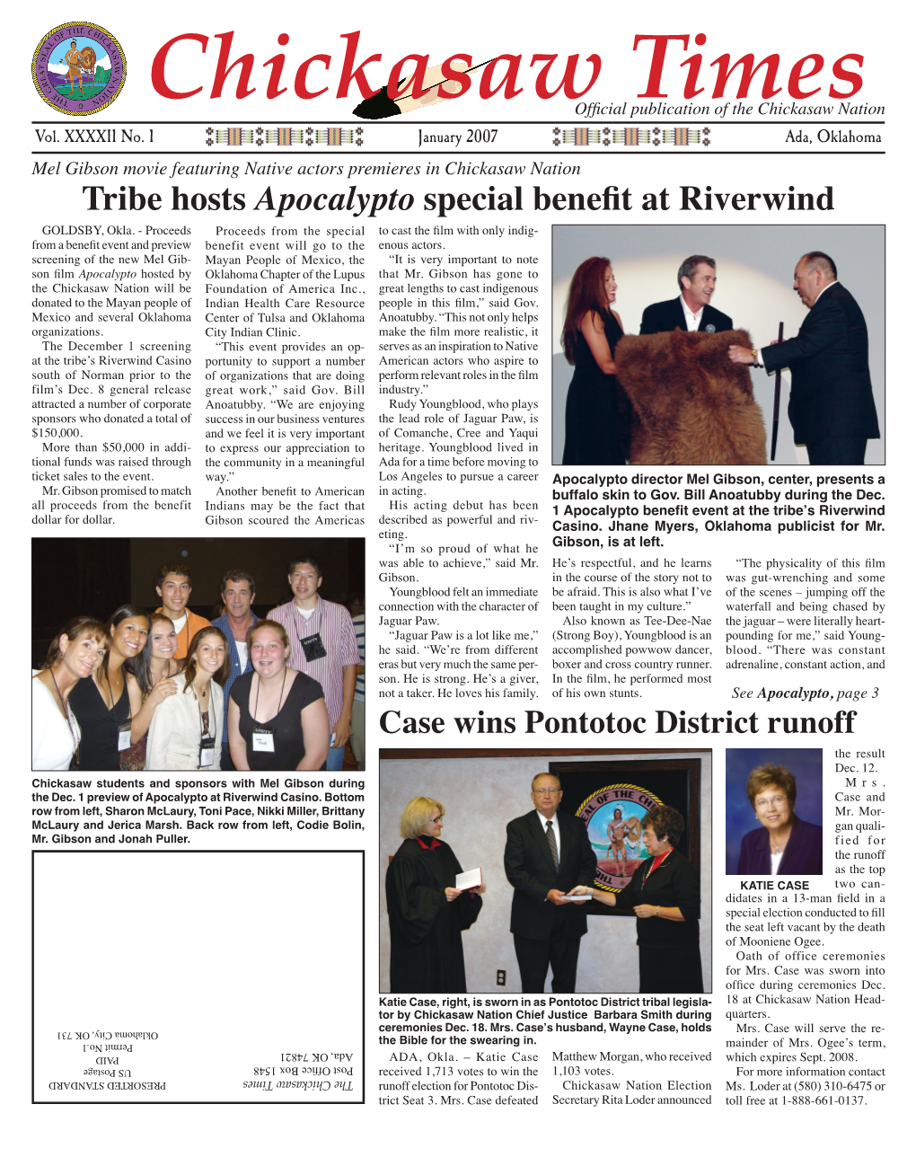 013 Chickasaw Times January 2007.Pdf