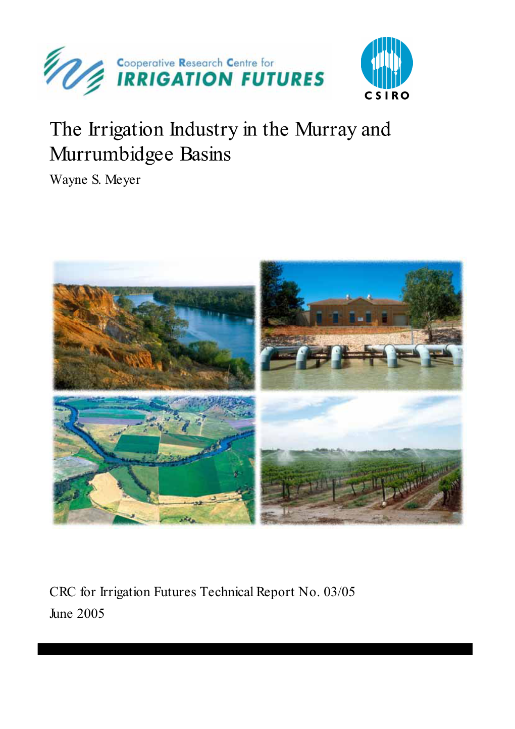 The Irrigation Industry in the Murray and Murrumbidgee Basins Wayne S