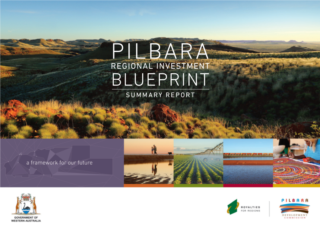 Pilbara Regional Investment Blueprint (Summary Report)