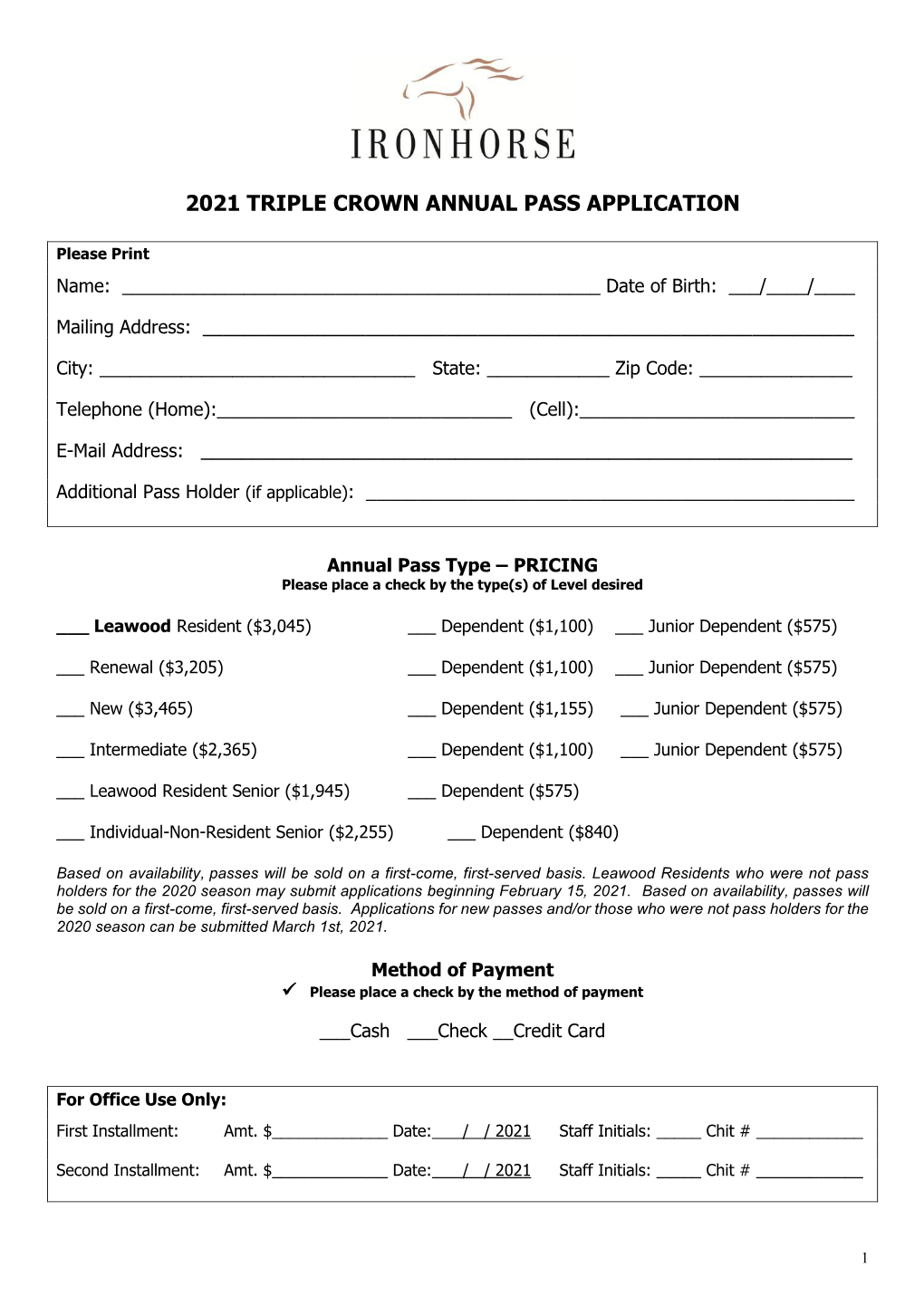 Players Club Application