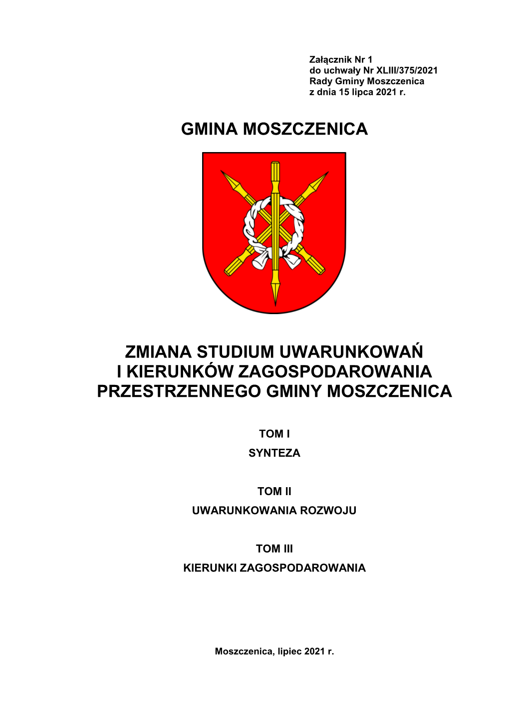 Gmina Moszczenica