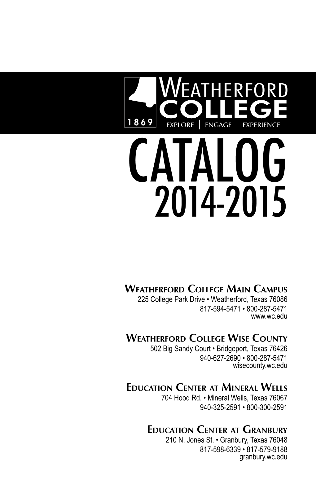 WC Catalog and on the Website