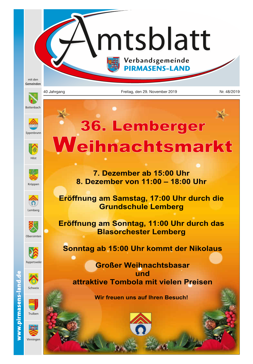 A Verbandsgemeinde Pirmasens-Land