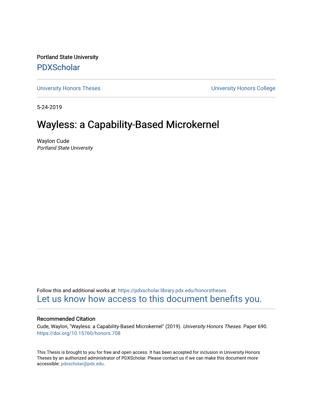 A Capability-Based Microkernel