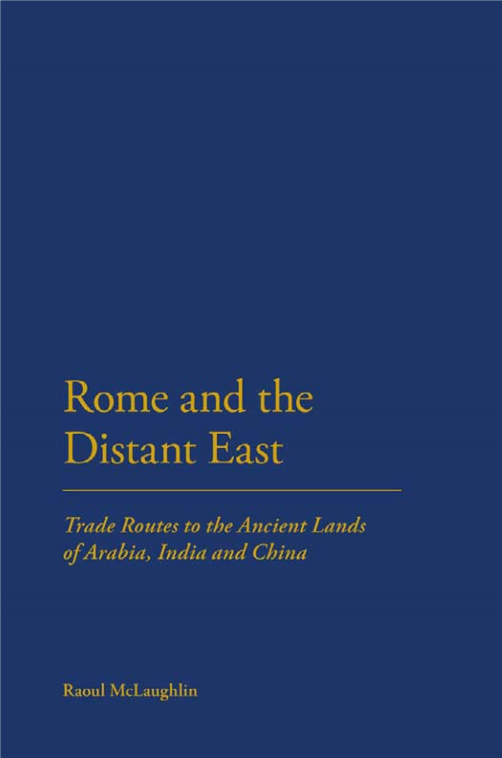 Rome and the Distant East