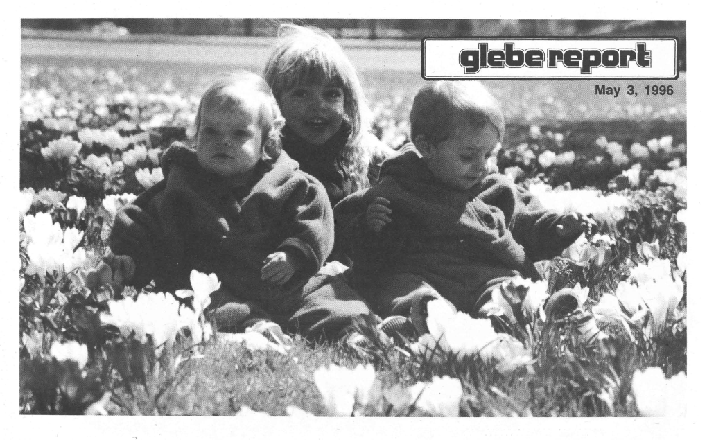 Glebe Report Also Congratu- Register by May 18Th