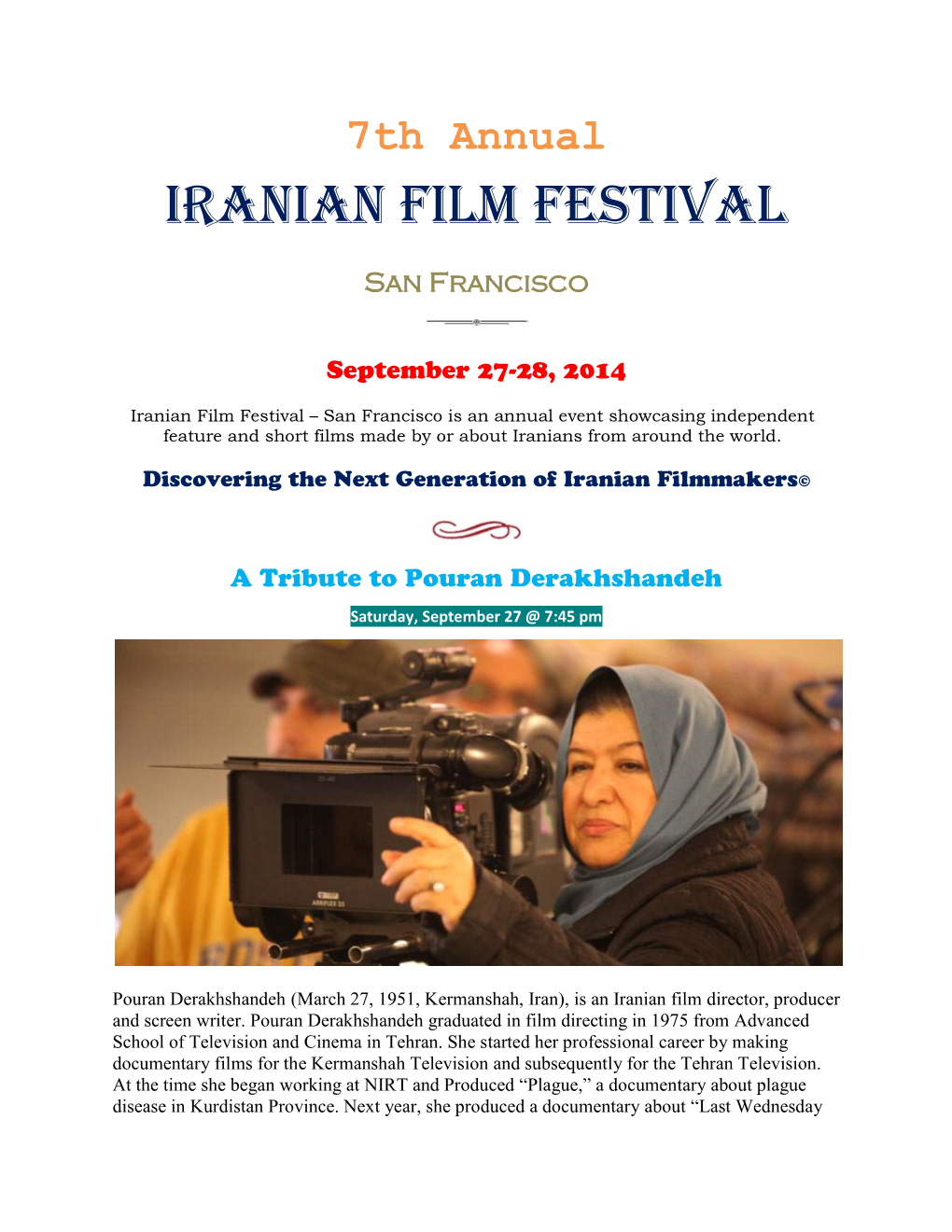 Film Festival 2014