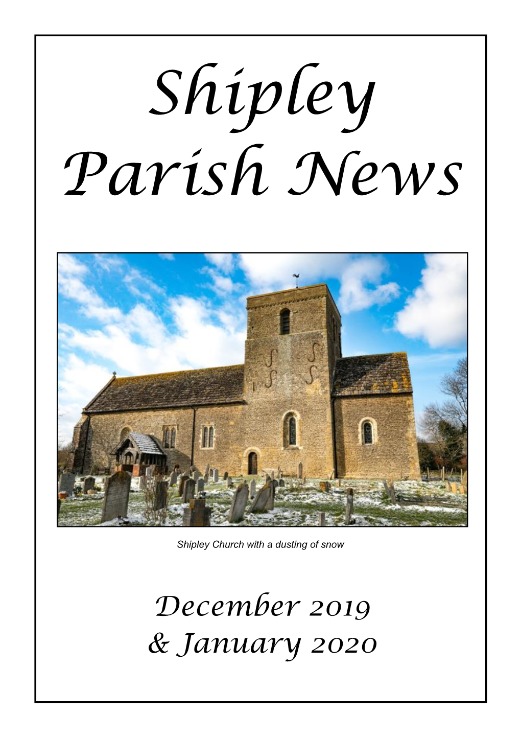 Shipley Parish News