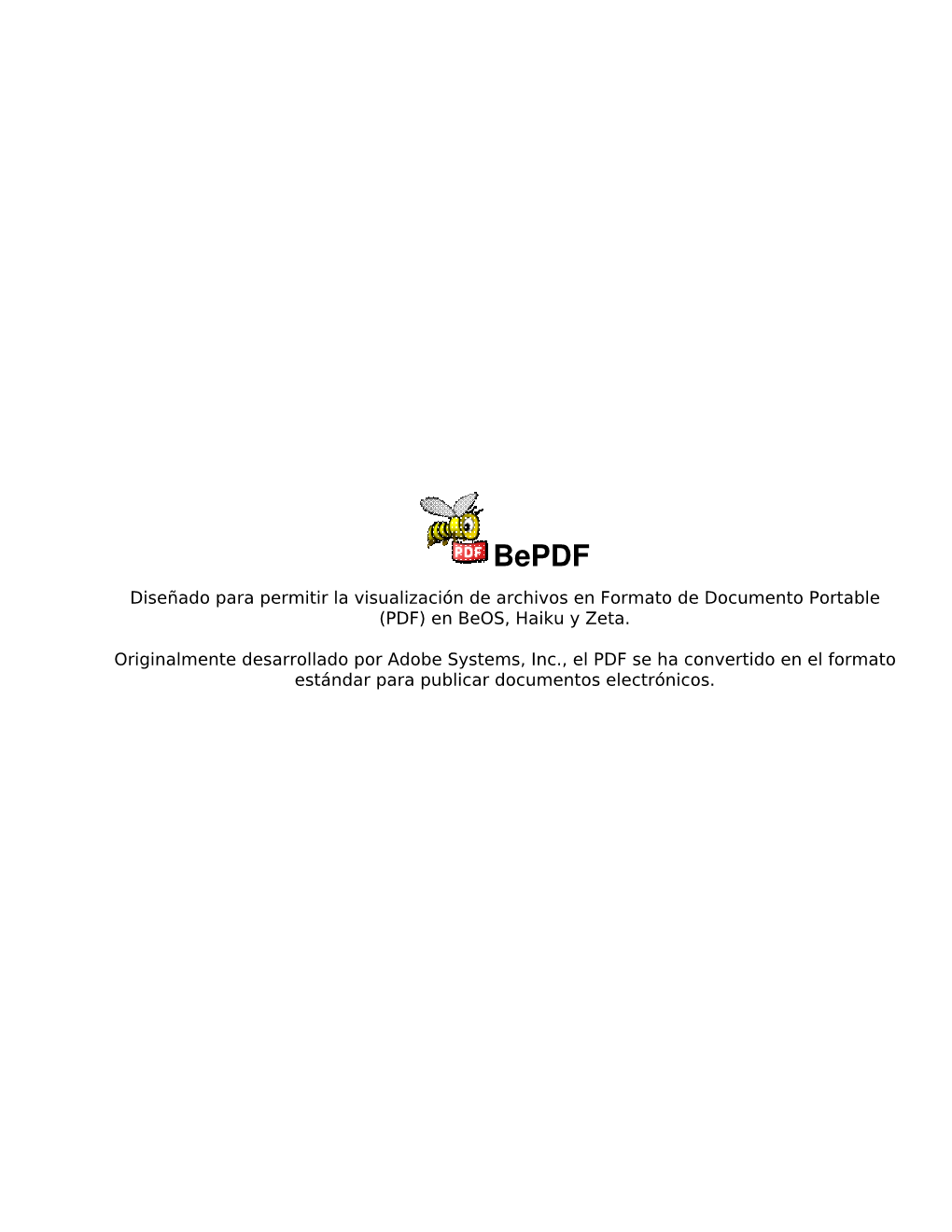 Documentación De Bepdf V1.0.1 / Acerca De Bepdf 1 Interfaz Gráfica De Usuario