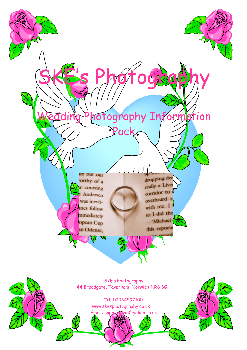 Wedding Photography Information Pack