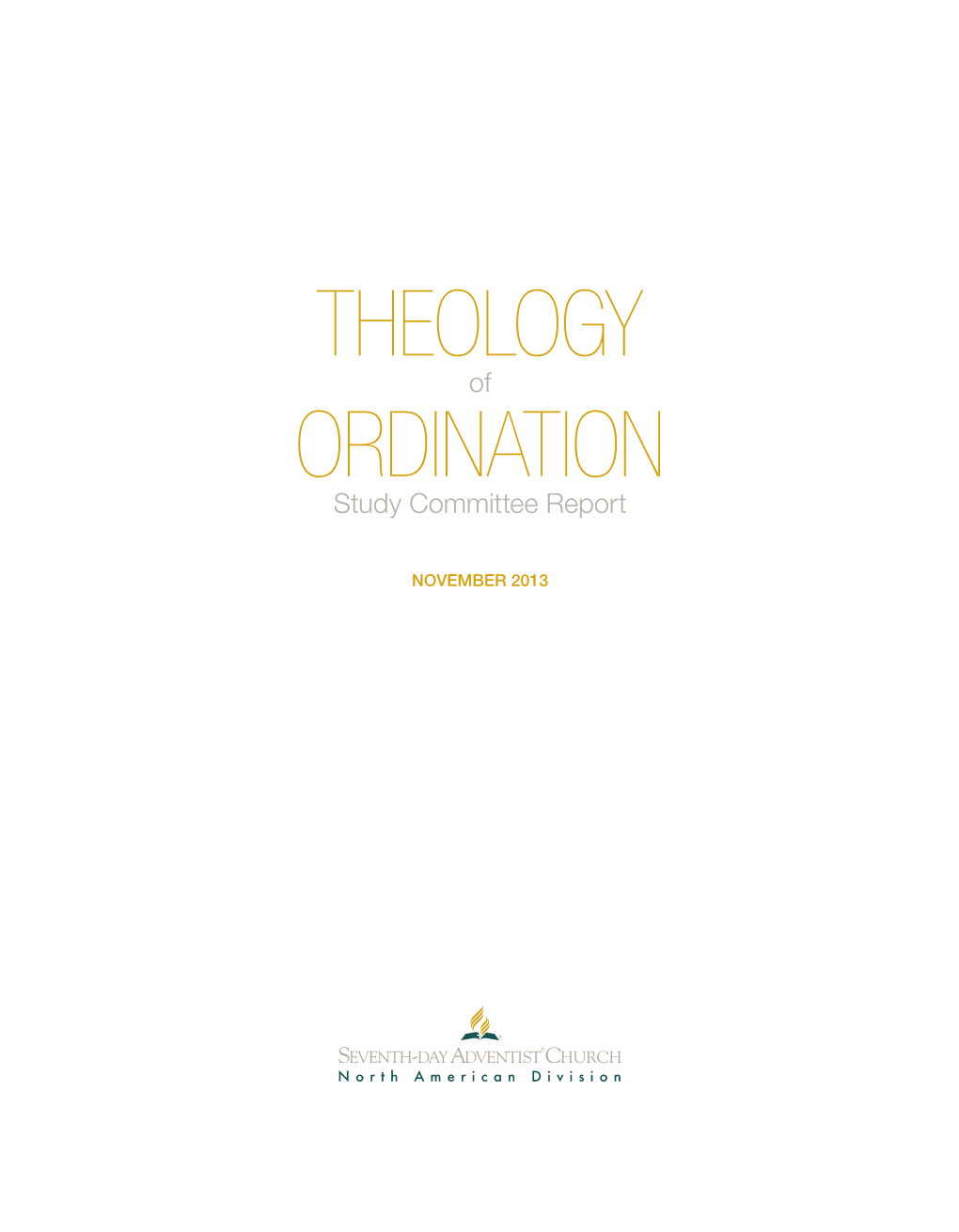 Theology Ordination