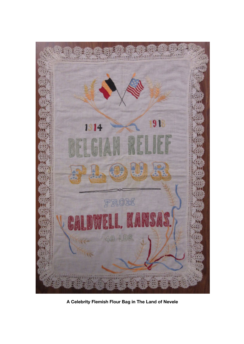 A Celebrity Flemish Flour Bag in the Land of Nevele