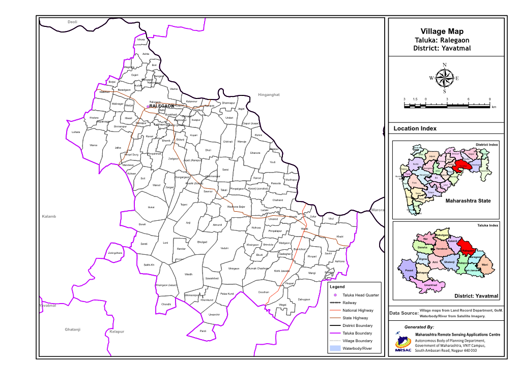 Ralegaon District: Yavatmal Ashta