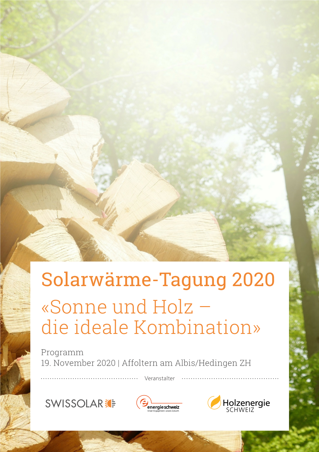 Solarwärme-Tagung 2020 «Sonne Und Holz – Die Ideale Kombination»