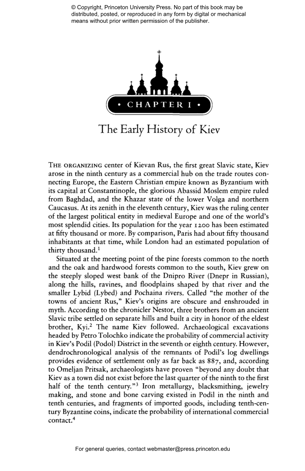 The Early History of Kiev