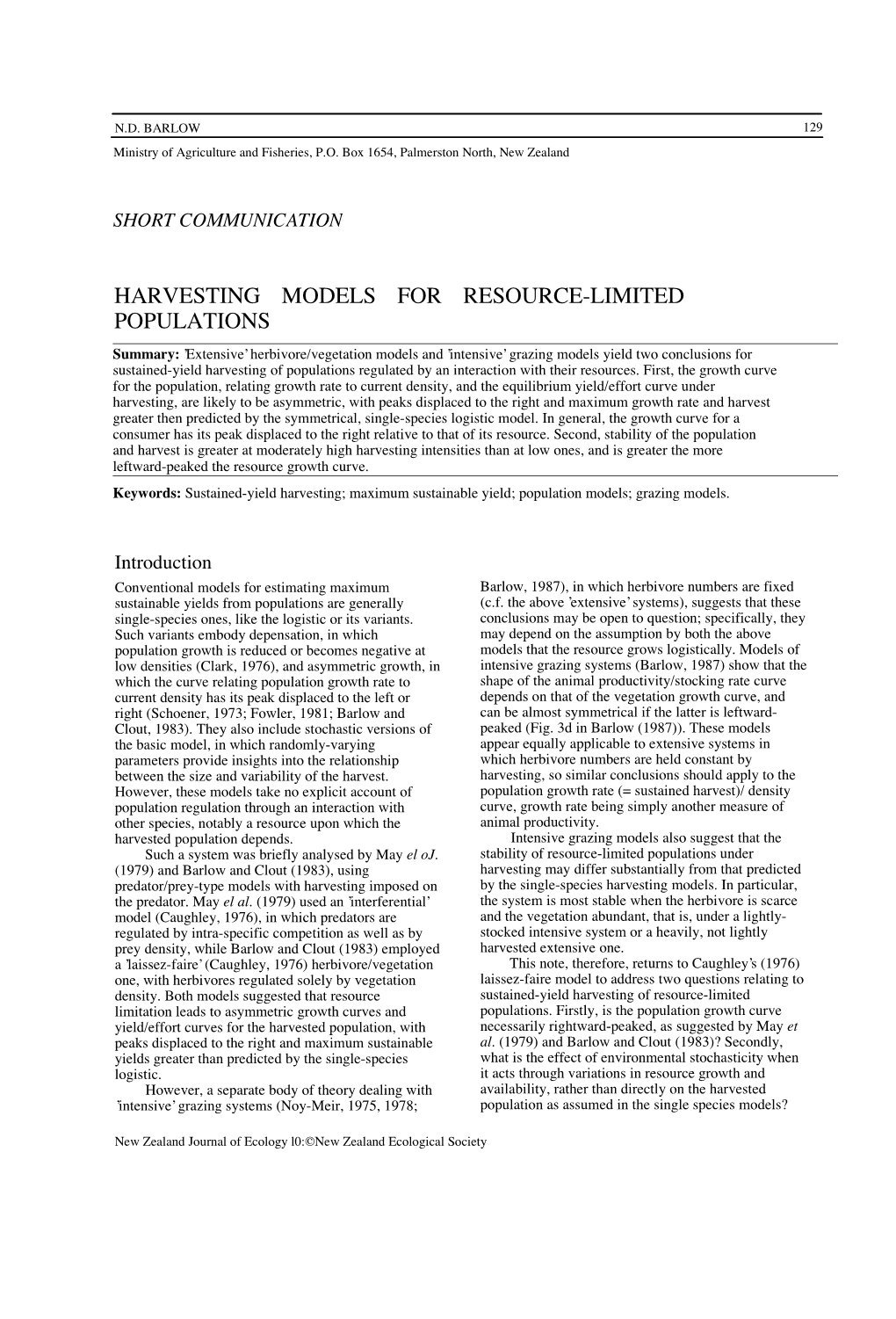 Harvesting Models for Resource-Limited