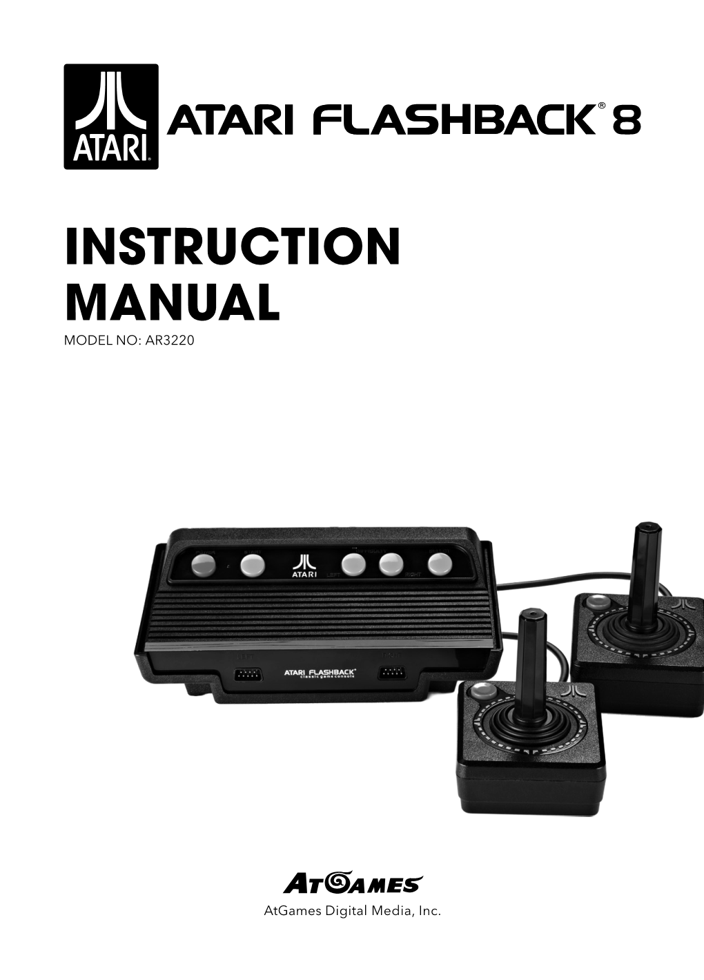 Instruction Manual Model No: Ar3220