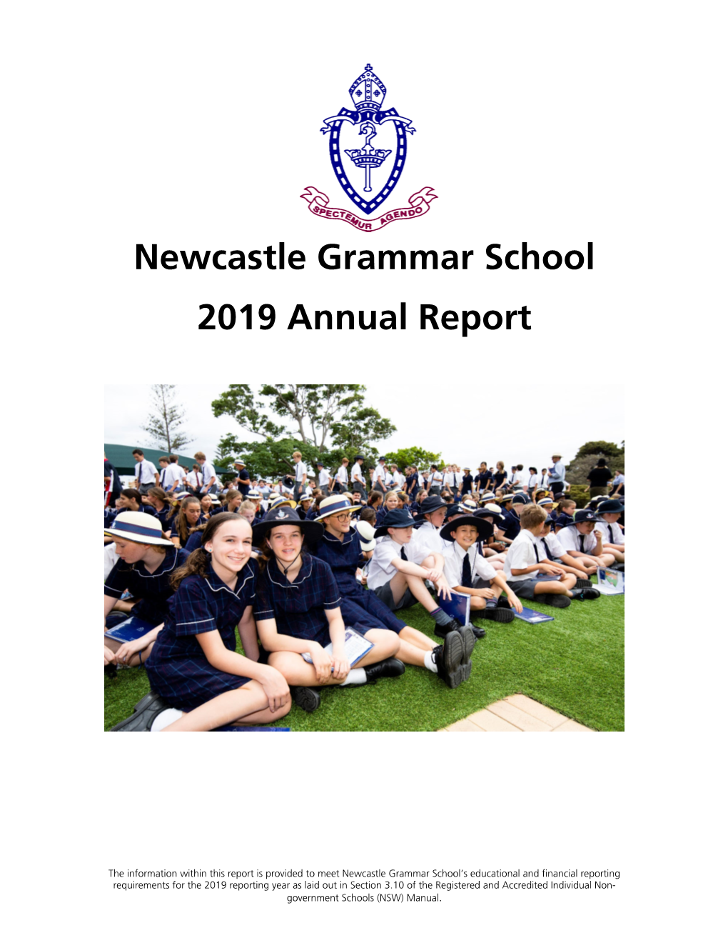 Newcastle Grammar School 2019 Annual Report