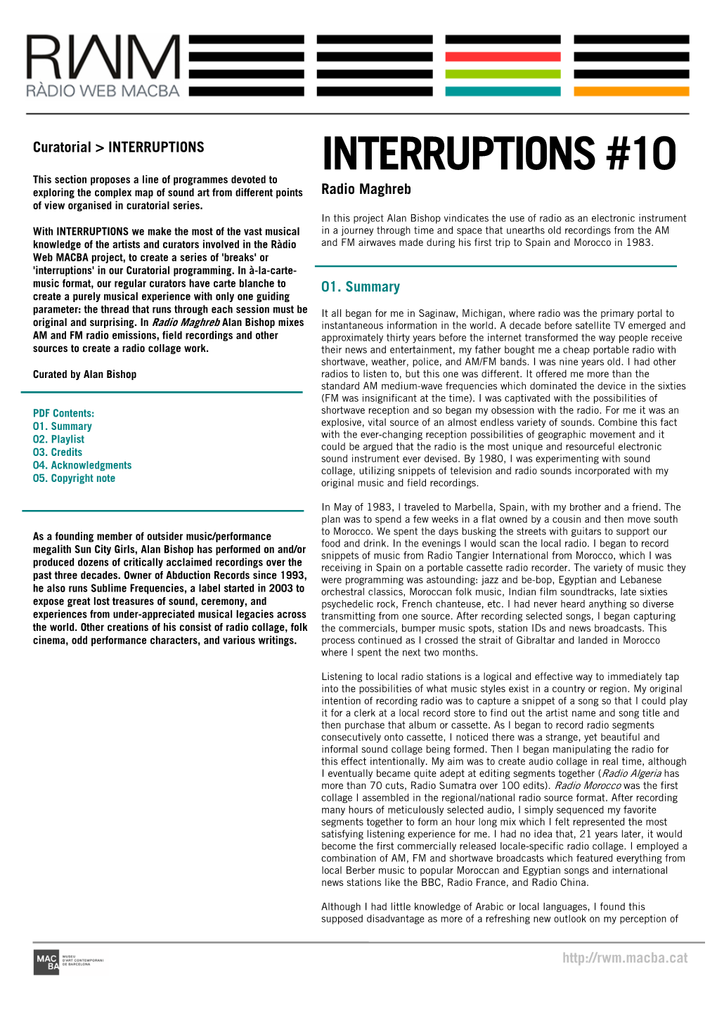 Interruptions