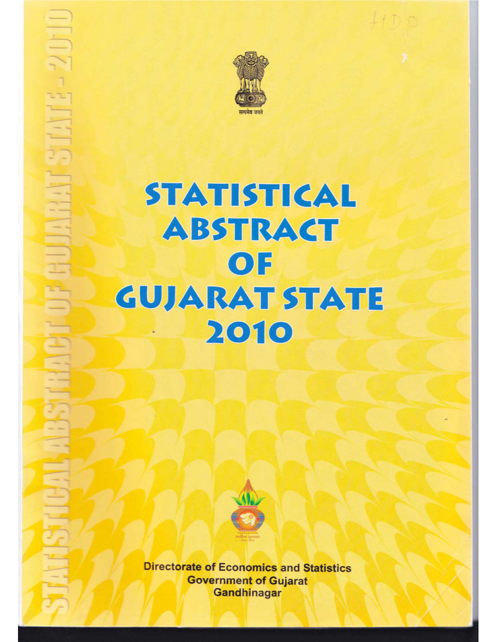 Statistical Abstract of Gujarat State, 2010.Pdf