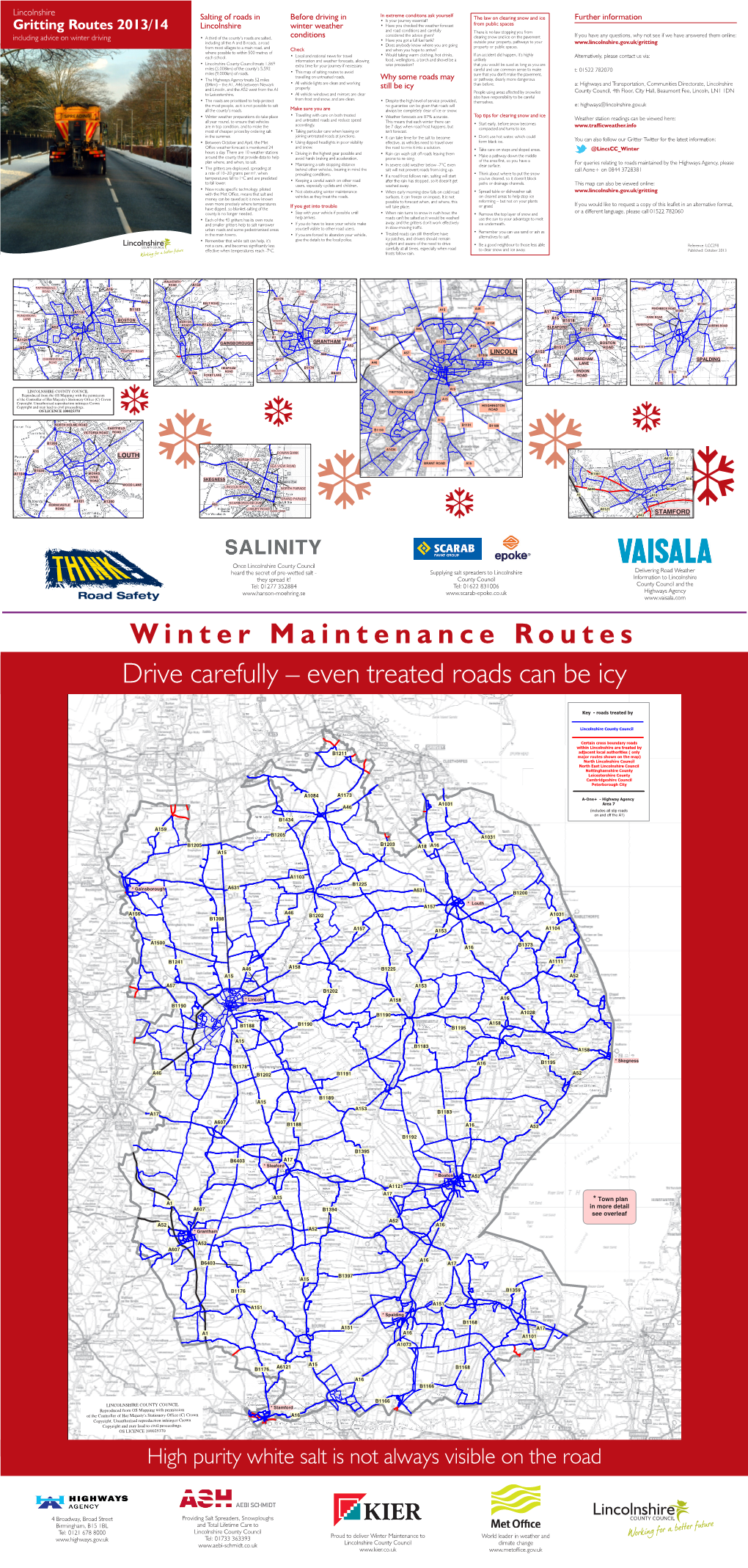 Even Treated Roads Can Be Icy Winter Maintenance Routes