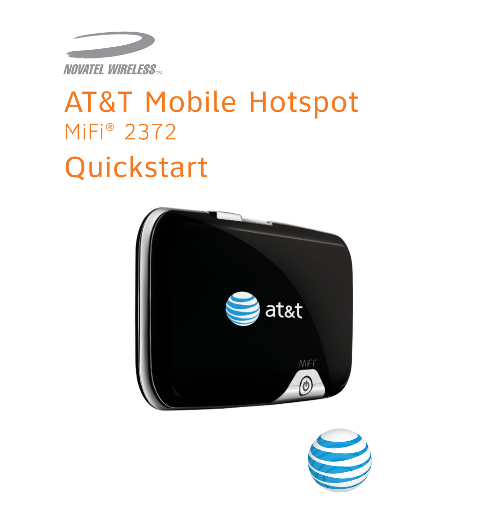 AT&T Mobile Hotspot Quickstart