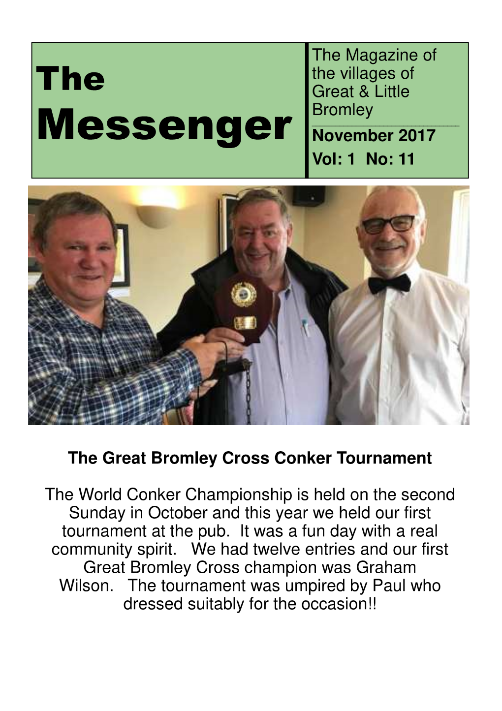 The Bromley Messenger November 2017