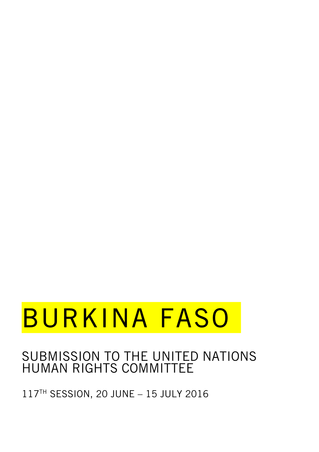 Burkina Faso