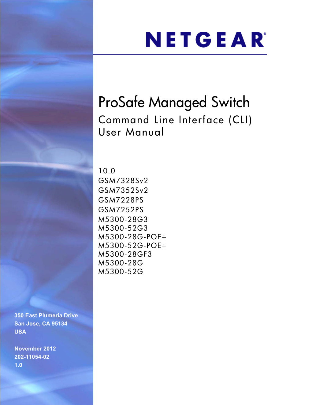 Prosafe Managed Switch Command Line Interface (CLI) User Manual