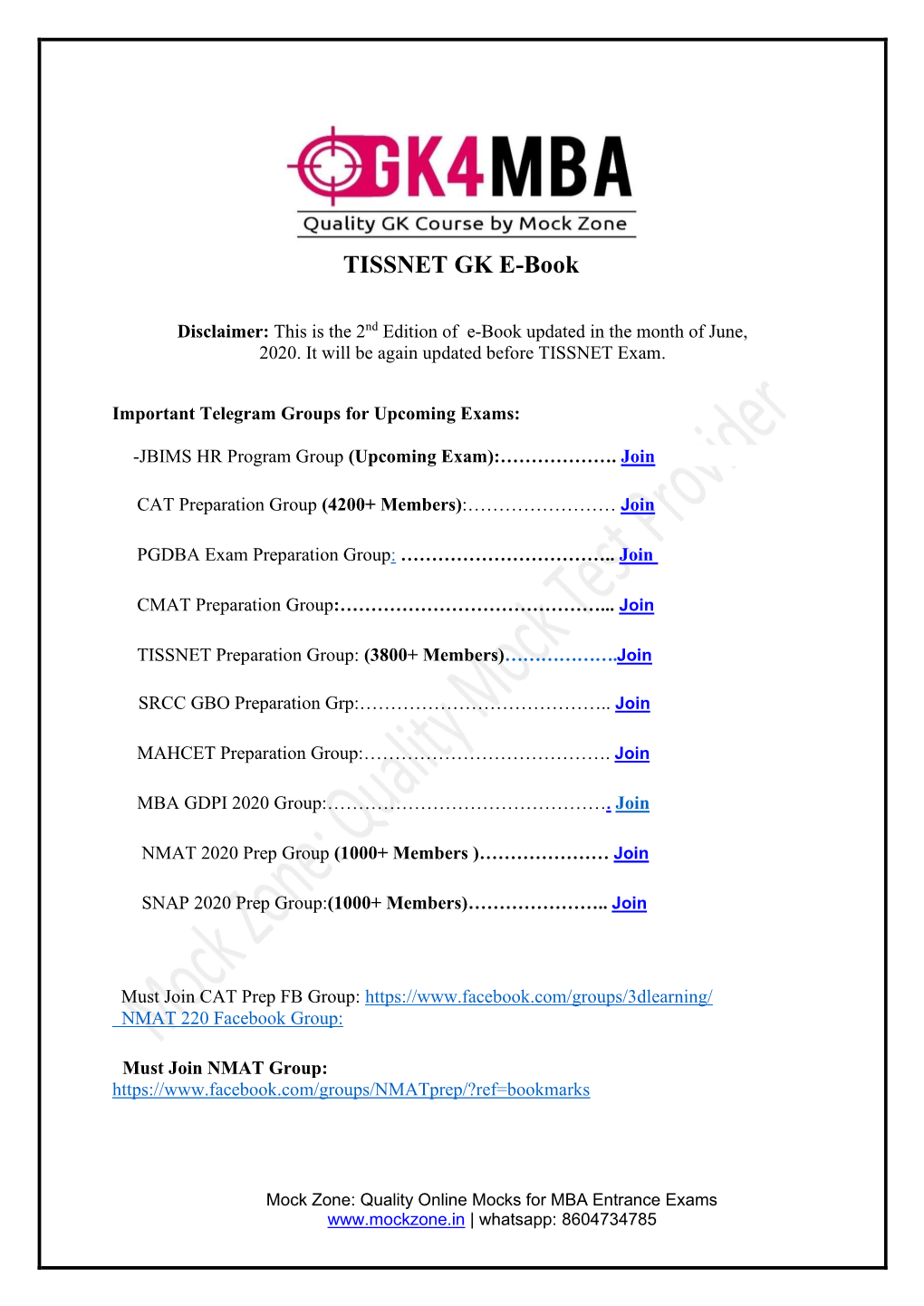 TISSNET GK E-Book