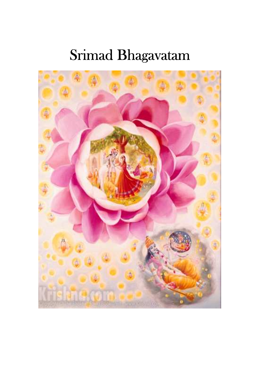 Srimad Bhagavatam Srimad Bhagavatam