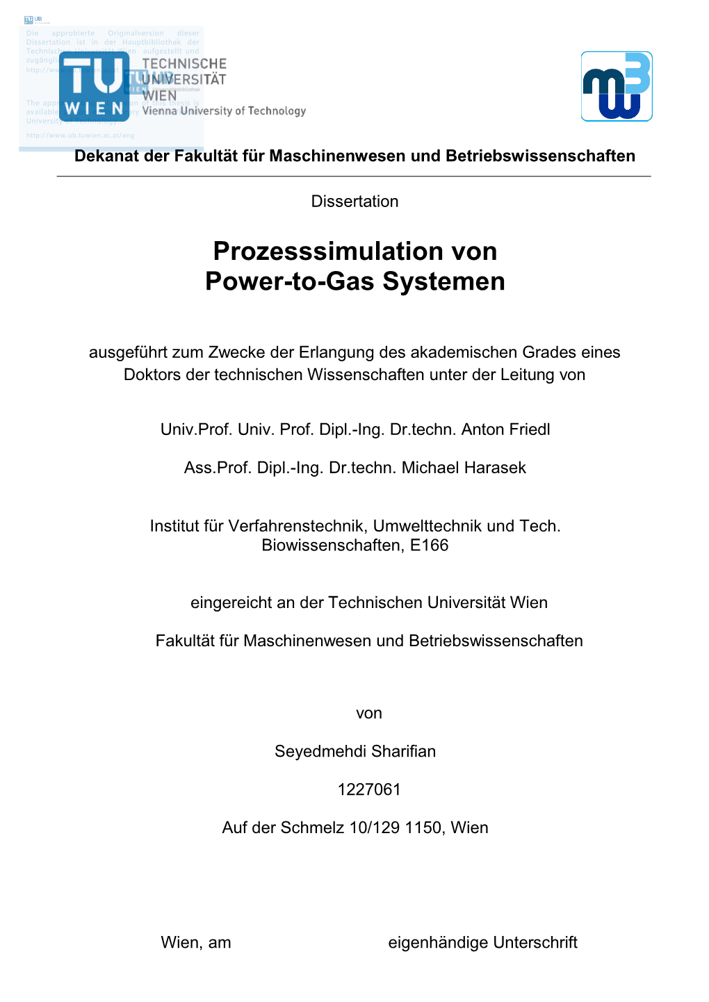 Prozesssimulation Von Power-To-Gas Systemen