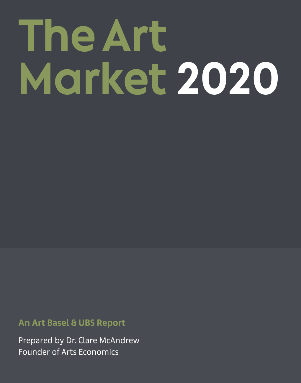 The Art Market 2020